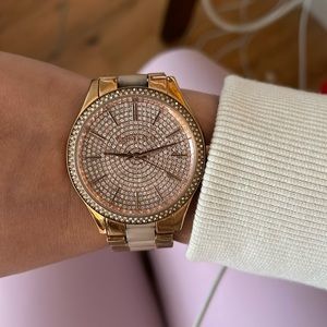 Rose Gold Michael Kors Watch